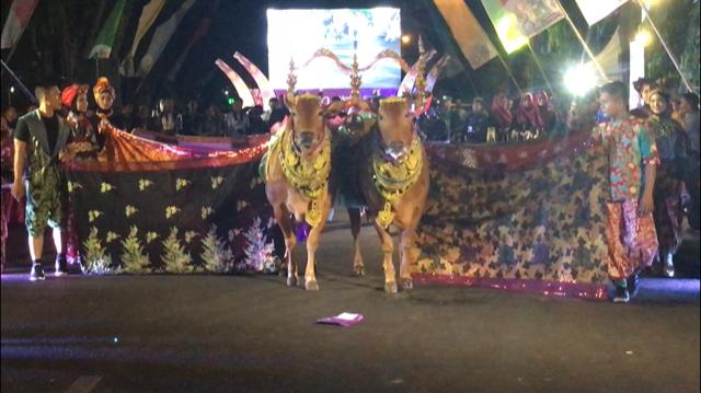  Menariknya Kolaborasi Fashion Show Manusia dan Sape Sono