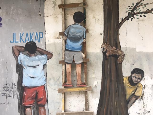  Berburu Mural Cantik di Kawasan Penjaringan Kota Tua