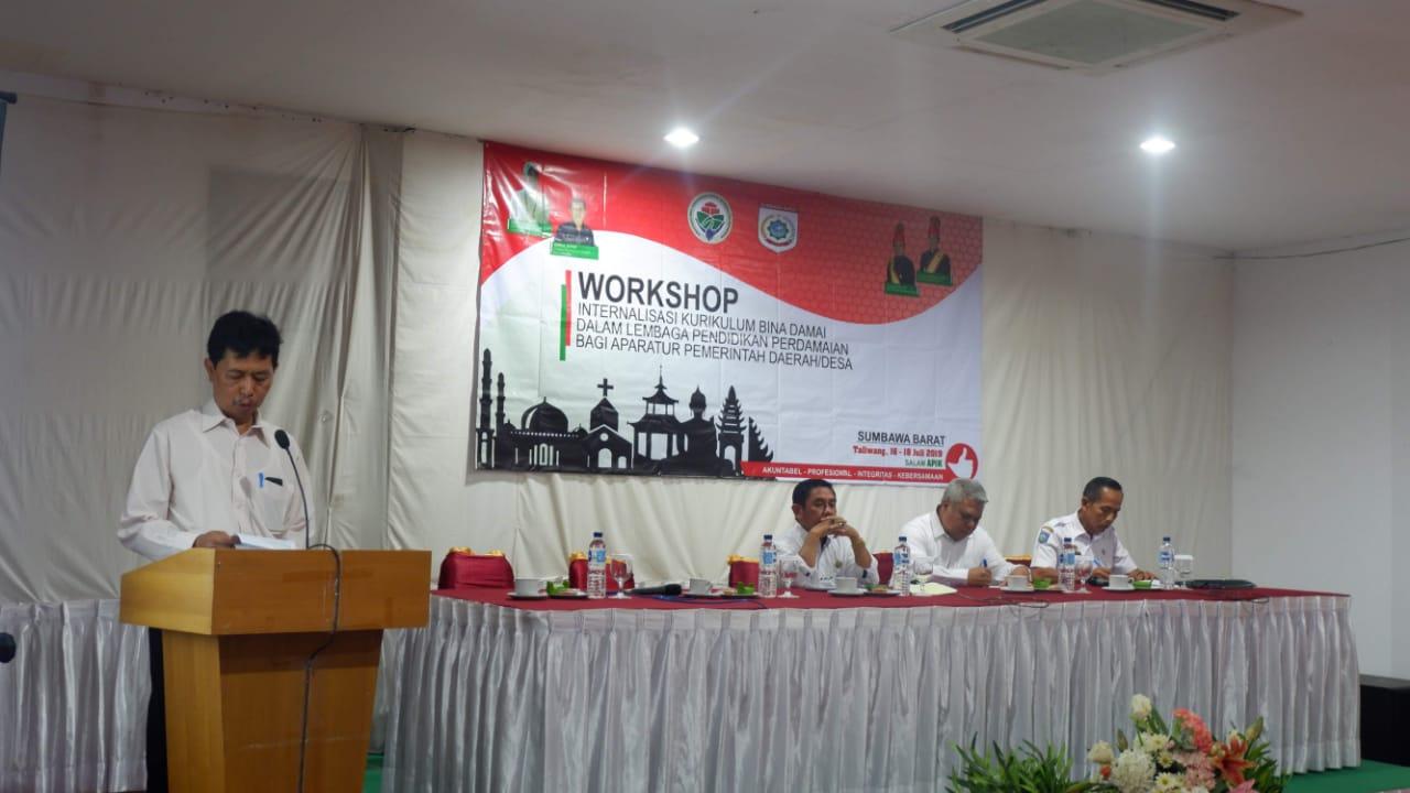  Kemendes PDTT Gelar Workshop Bina Damai