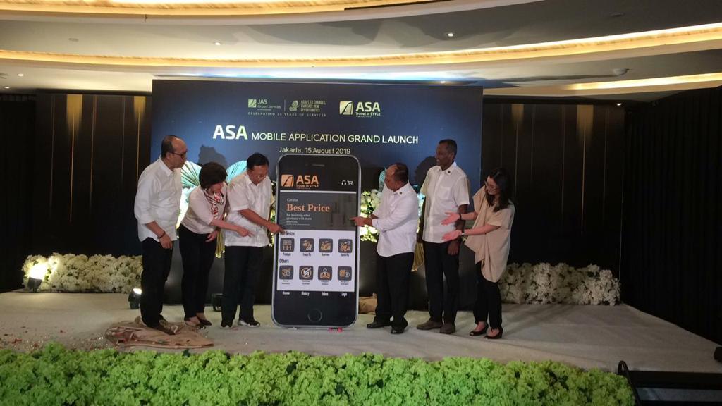  JAS Airport Service Luncurkan Aplikasi ASA untuk Memudahkan Penumpang