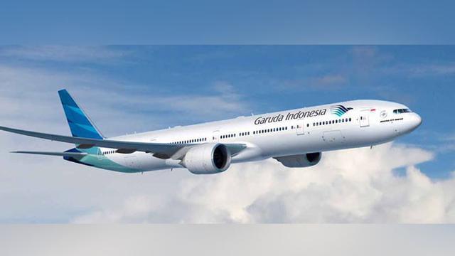  Garuda Indonesia Alihkan pendaratan karena Cuaca Buruk