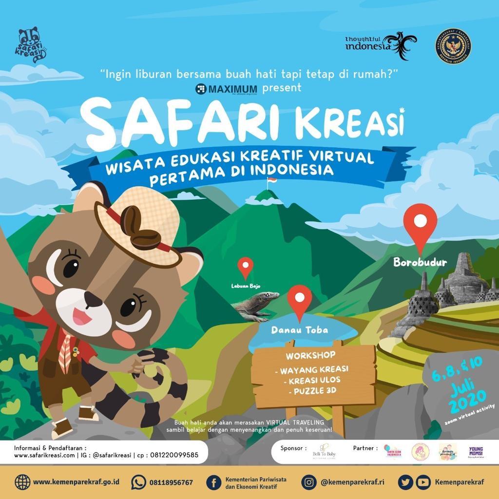  Wisata Edukasi Kreatif Virtual, Alternatif Liburan Anak