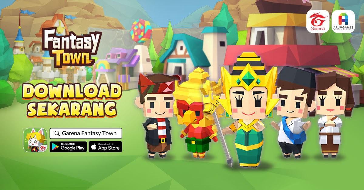  Fantasy Town, Game edukasi Bernuansa Lokal untuk Tangkal Bosan