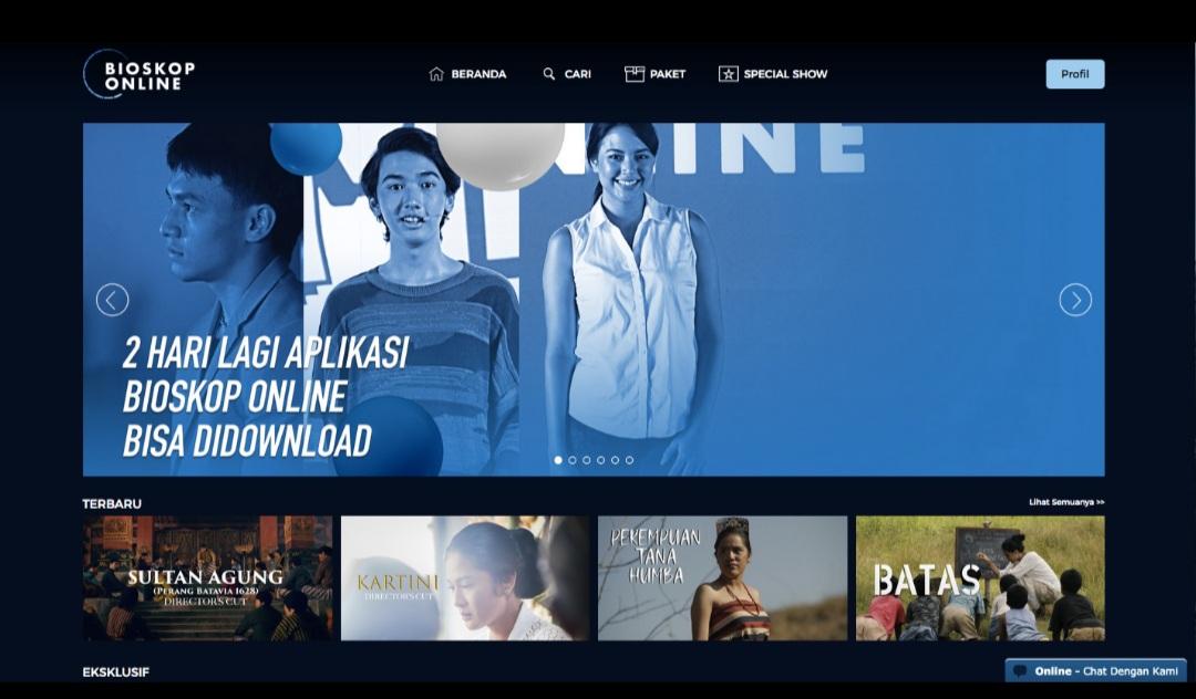  Sekarang Ada Inovasi Bioskop Online untuk Film Indonesia