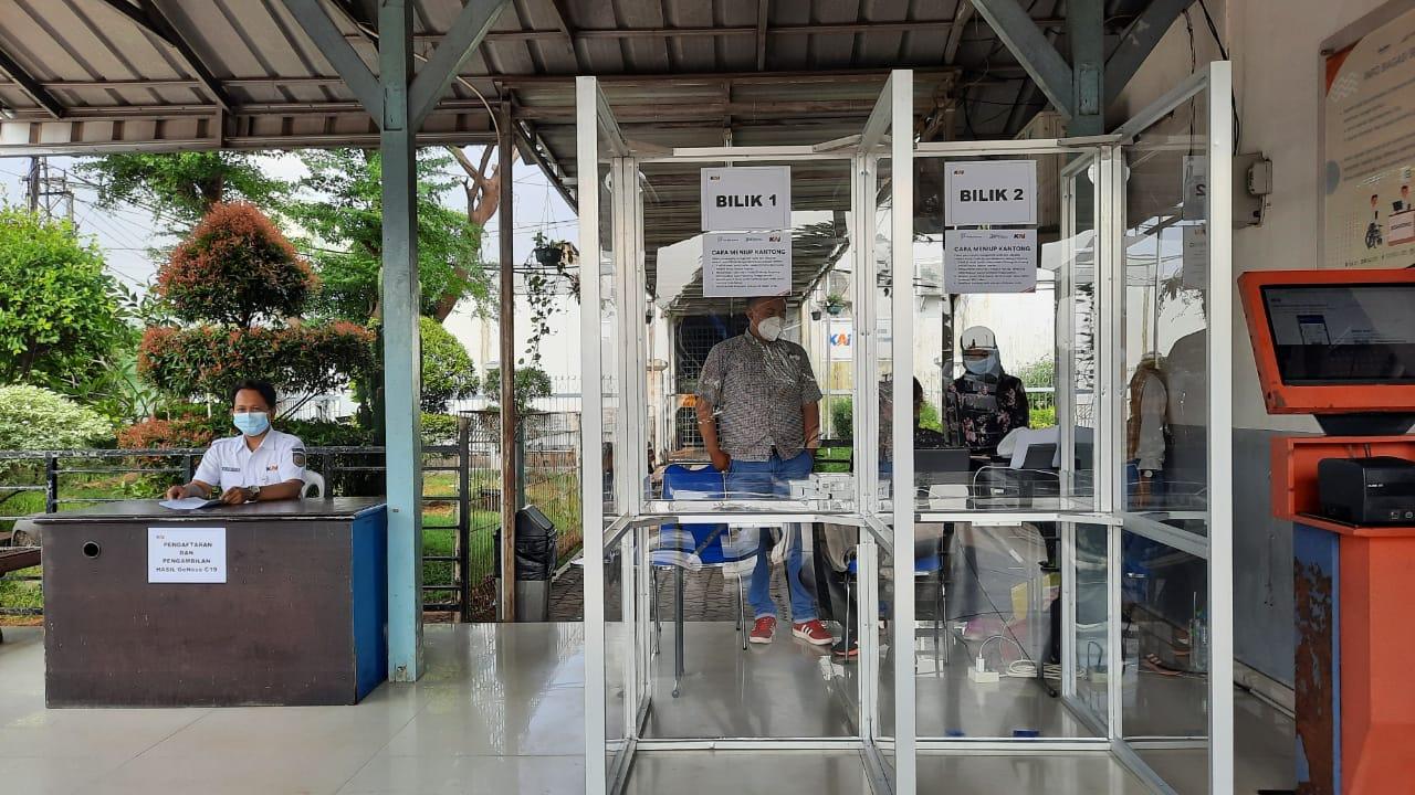  Layanan Tes GeNose Kini Tersedia di Stasiun Cikampek