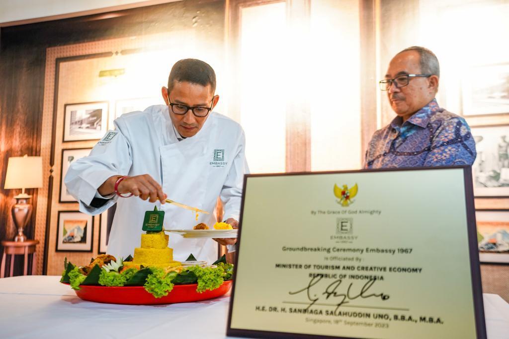  Indonesia Bakal Punya Restoran Embassy 1967 di Singapura
