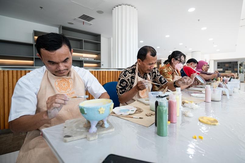 Matana University dan Tanah Liat Pottery Ajak Guru BK ‘Healing’ dengan Cara yang Kreatif