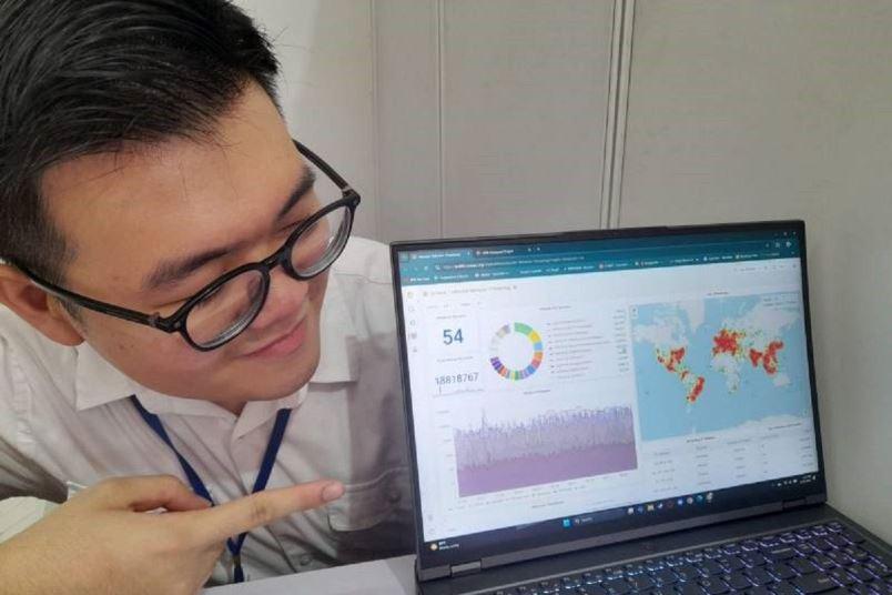  Swiss German University Tampilkan Inovasi Monitoring Serangan Siber