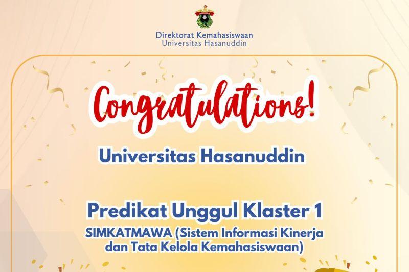  Unhas Raih Predikat Unggul Klaster 1  Kinerja Kemendikbudristek