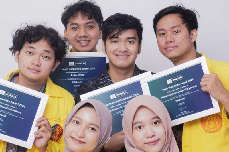  Mahasiswa UI Juara Dunia di Unesco Youth Hackathon 2024