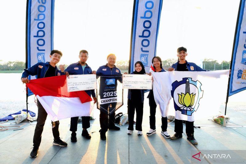  Mahasiswa Indonesia Raih Juara Pertama International Roboboat Competition 2025 di AS