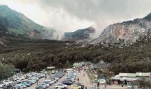  Libur Natal, Wisata Gunung Papandayan Garut Diserbu Ribuan Pengunjung