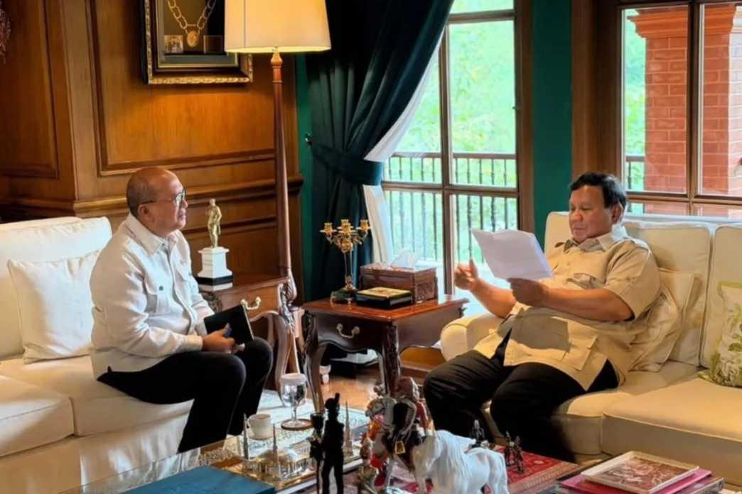 Prabowo dan Rosan Bahas Hilirisasi Rp100 Triliun di Hambalang