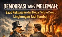 Demokrasi yang Melemah: Saat Kekuasaan dan Modal Terlalu Dekat, Lingkungan Jadi Tumbal