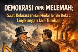 Demokrasi yang Melemah: Saat Kekuasaan dan Modal Terlalu Dekat, Lingkungan Jadi Tumbal
