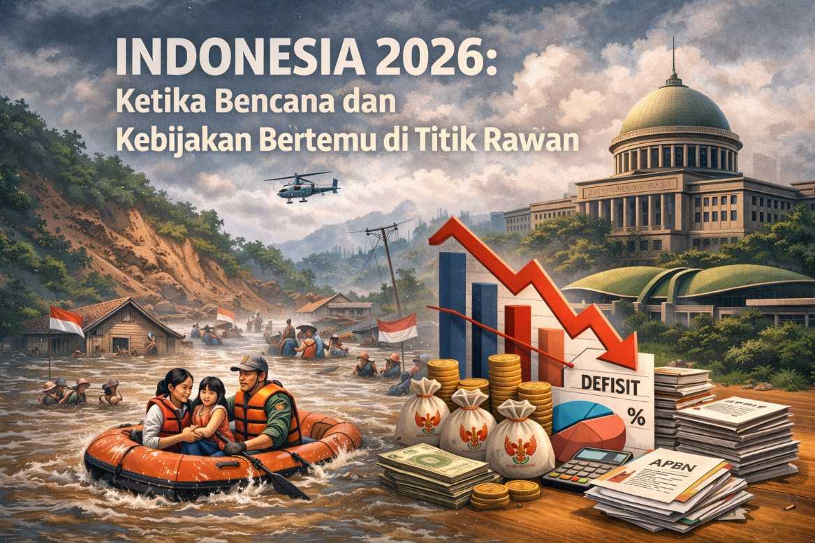 Indonesia 2026: Saat Bencana dan Kebijakan Mahal Menguji Daya Tahan Ekonomi