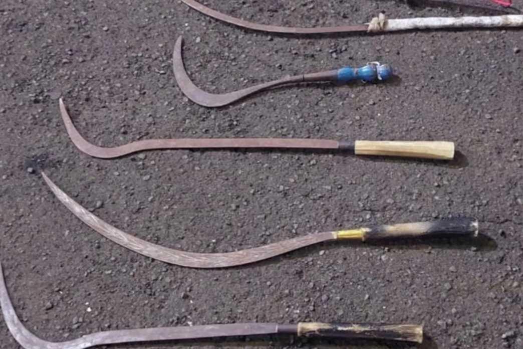 Enam Pemuda Diciduk Usai Tawuran di Pancoran, Polisi Sita Celurit hingga Samurai