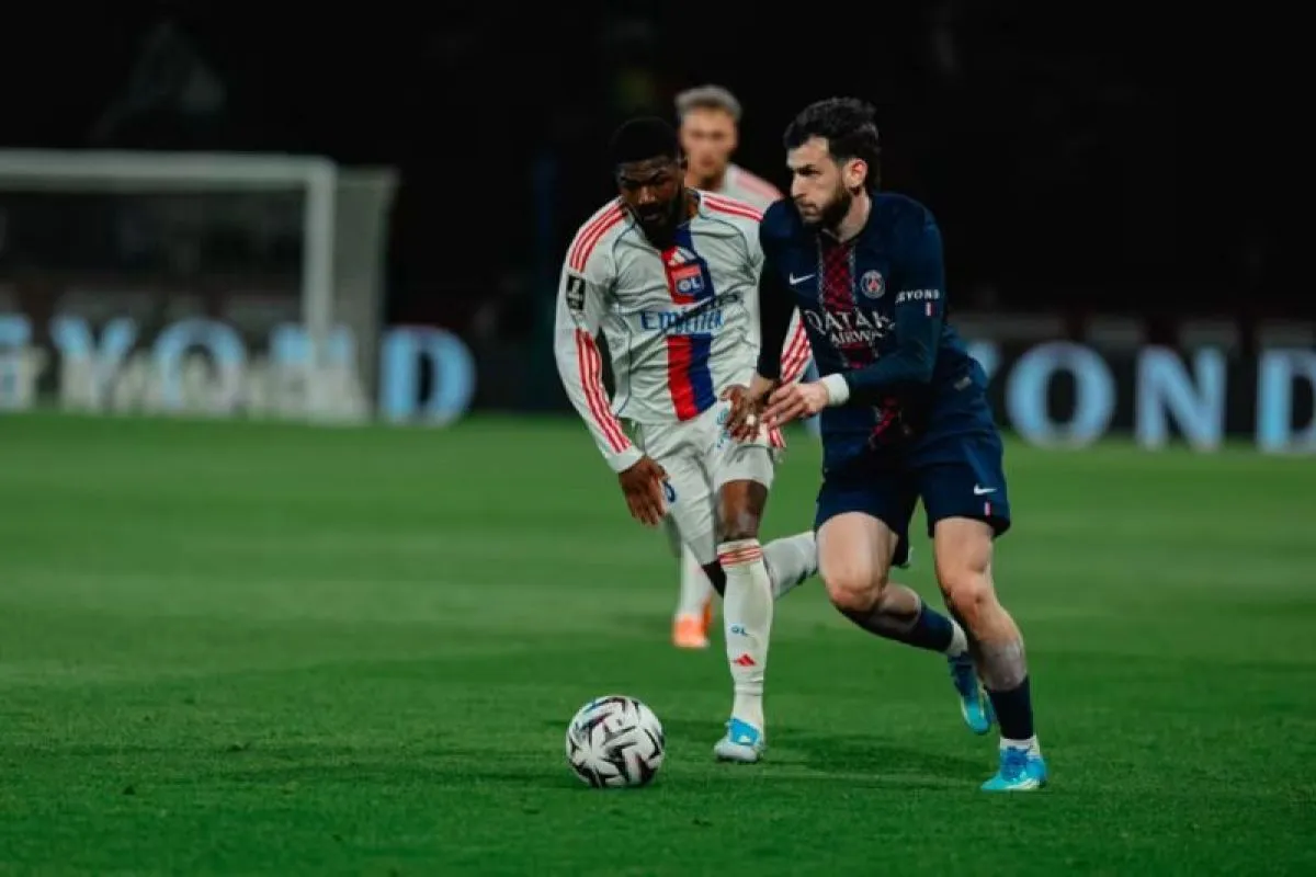 PSG Tumbang di Kandang, Lyon Menang 2-1 di Parc des Princes