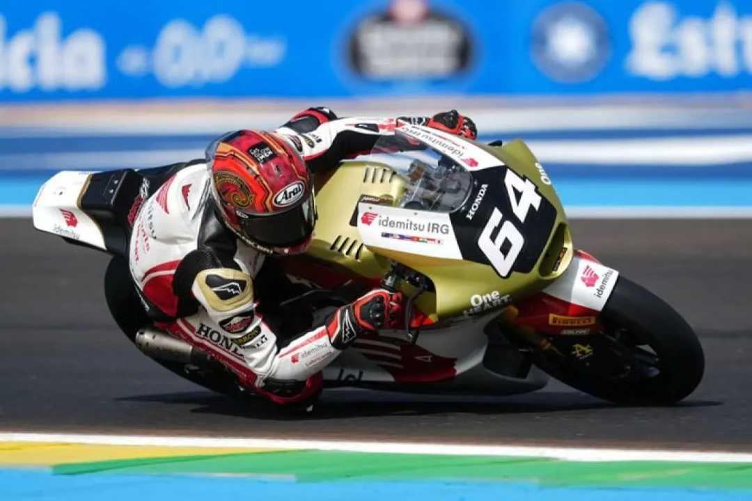 Mario Aji Terjatuh di Moto2 Spanyol 2026, Sempat Tampil Agresif di Jerez