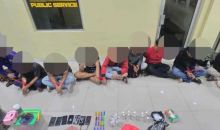 Polisi Ciduk 9 Orang Pesta Sabu di Pinggir Rel Kereta Jakarta Pusat