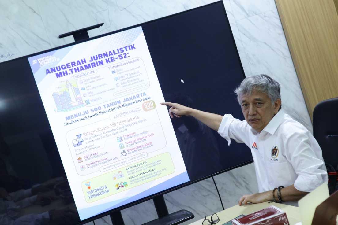 PWI Jaya & Diskominfotik DKI Jakarta Matangkan Anugerah Jurnalistik MHT 52-2026