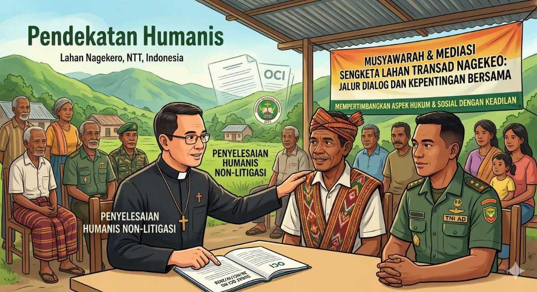 OCI Dorong Solusi Humanis Sengketa Lahan Transad di Nagekeo, Utamakan Dialog dan Kemanusiaan