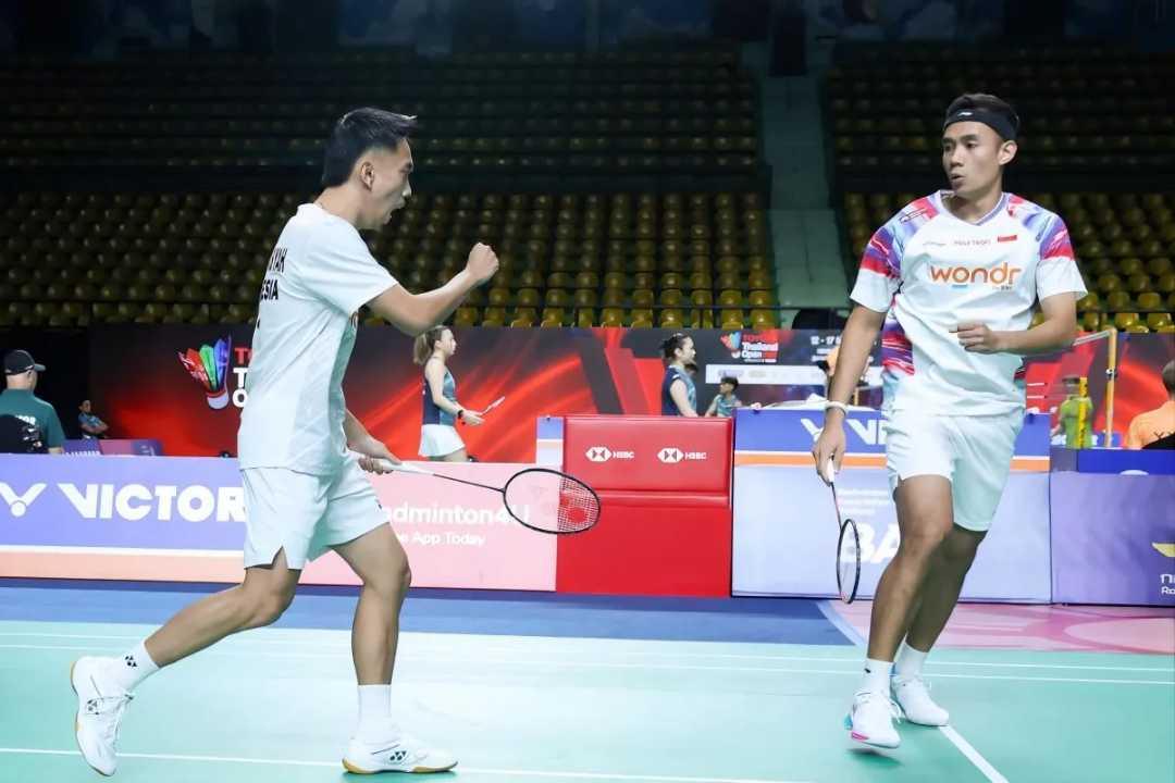 Debut Bagas/Putra di Thailand Open 2026 Berakhir Dramatis Setelah Tiga Gim