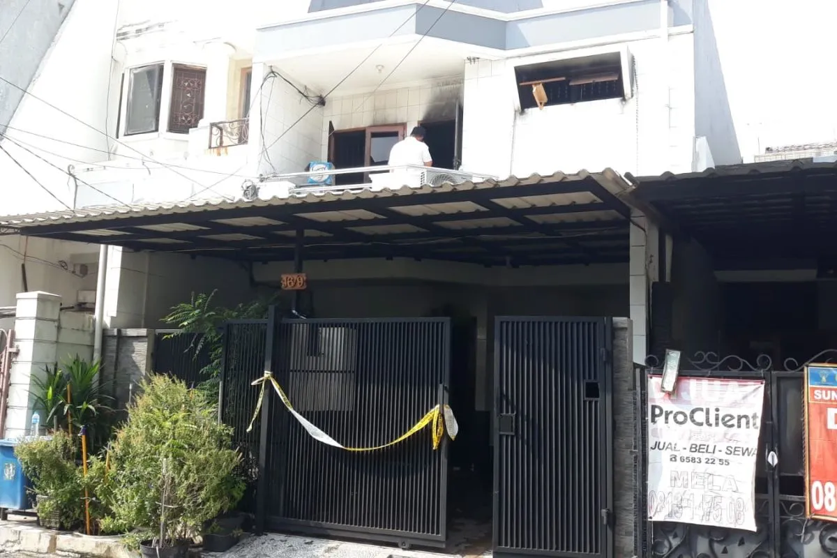  Kebakaran Rumah di Sunter Agung Tewaskan Empat Orang, Diduga Akibat Korsleting Listrik