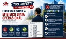  Tips Properti ala GMT Institute #2: Efisiensi Listrik = Efisiensi Biaya Operasional