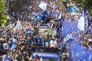 Persib Siapkan Rute Konvoi Juara 2026, Angkat Trofi di JPO Gedung Merdeka Bandung