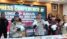 Polrestabes Makassar Bongkar Jaringan Narkoba Internasional, 6 Kilogram Sabu Disita
