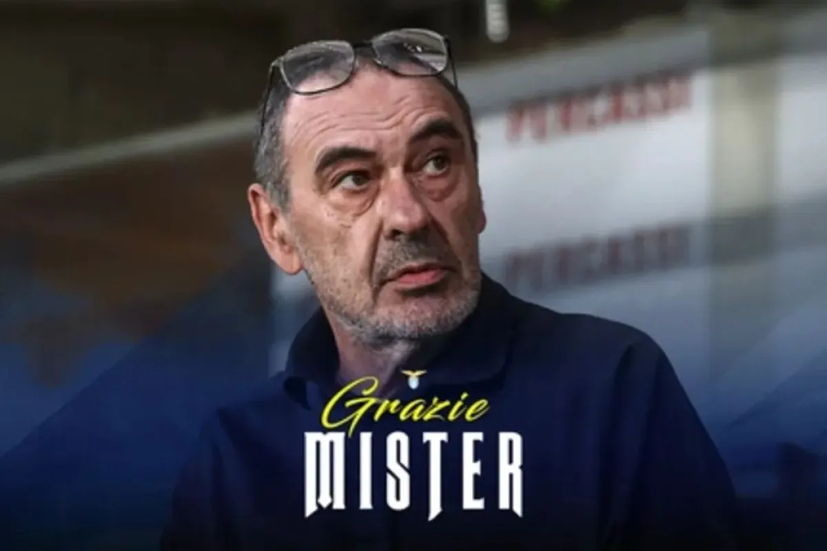  Gagal Bawa Lazio Berprestasi, Maurizio Sarri Tinggalkan Olimpico