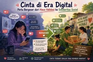 Cinta di Era Digital Perlu Bergeser dari Haus Validasi ke Solidaritas Sosial