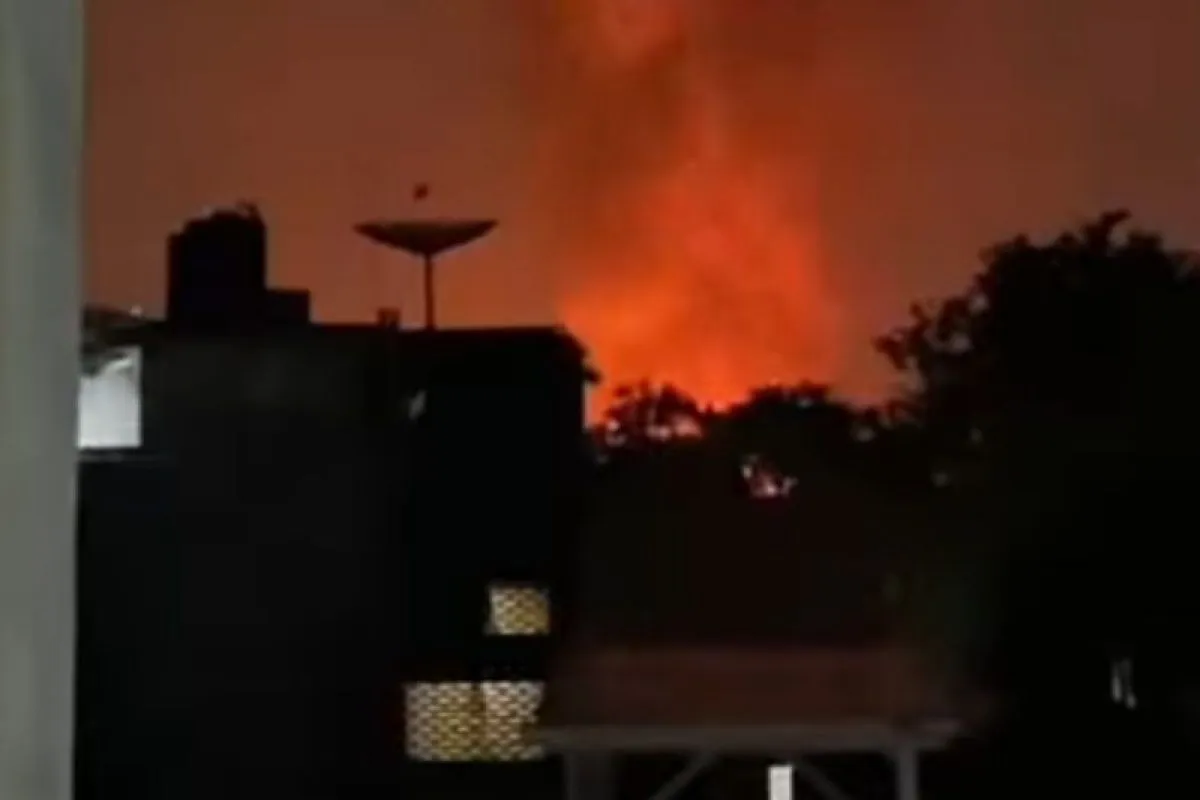 Kebakaran Hebat di Tanah Tinggi Jakarta Pusat, 30 Rumah Hangus Terbakar