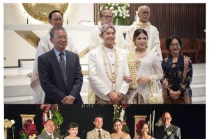 Kardinal Suharyo Pimpin Sakramen Perkawinan Carolus Raditya dan Klara Fidelia