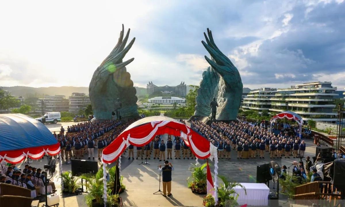 Otorita IKN Lantik 555 PNS Angkatan Pertama untuk Perkuat Pembangunan Nusantara