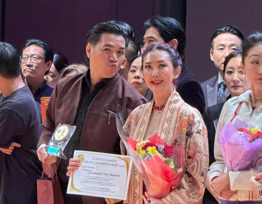 Aylawati Sarwono Juara Asian Tango Championship 2026 di Tokyo, Harumkan Nama Indonesia