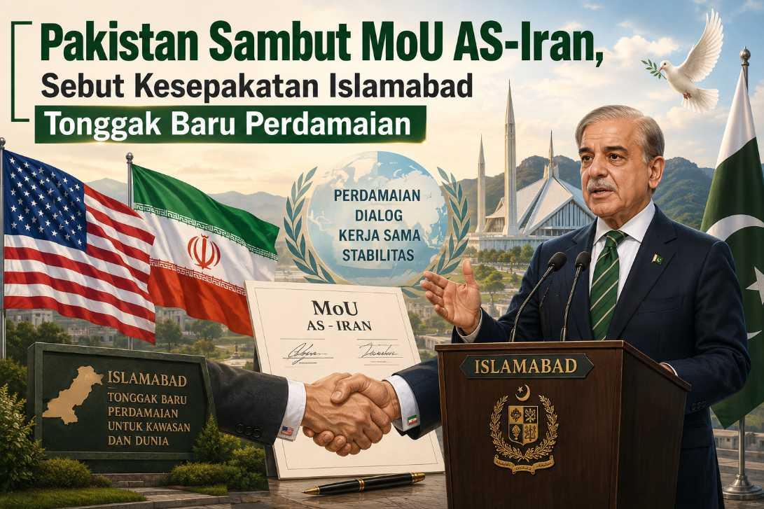 Pakistan Sambut MoU AS-Iran, Sebut Kesepakatan Islamabad Tonggak Baru Perdamaian