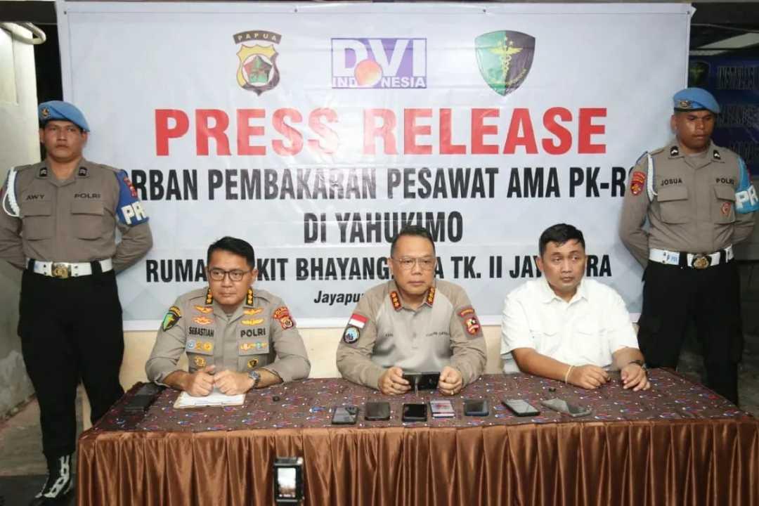 Satgas Damai Cartenz Pastikan Kelompok Bakusip Jadi Pelaku Penembakan Pilot AS di Papua