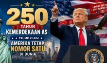 250 Tahun Kemerdekaan AS: Trump Klaim Amerika Tetap Nomor Satu di Dunia
