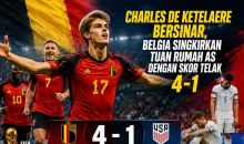  Belgia Hancurkan Amerika Serikat 4-1, Siap Bentrok dengan Spanyol di Perempat Final Piala Dunia FIFA 2026