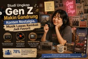 Studi Ungkap Gen Z Makin Gandrung Konten Nostalgia, Musik Lawas Kembali Jadi Favorit