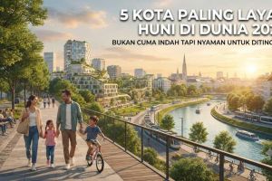 5 Kota Paling Layak Huni di Dunia 2026, Bukan Cuma Indah tapi Nyaman untuk Ditinggali