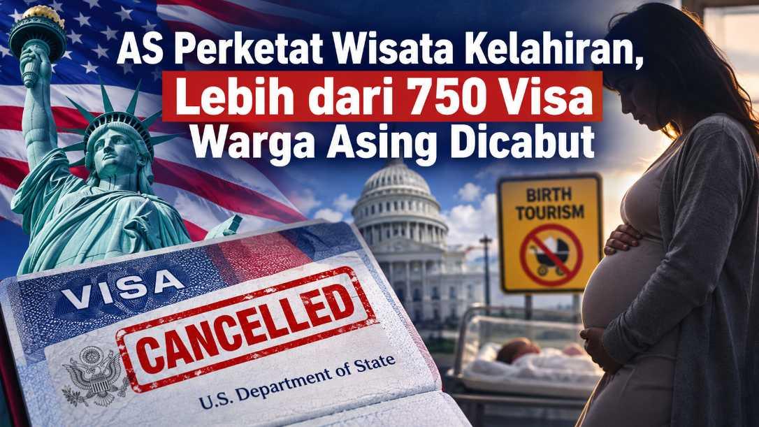 AS Perketat Wisata Kelahiran, Lebih dari 750 Visa Warga Asing Dicabut