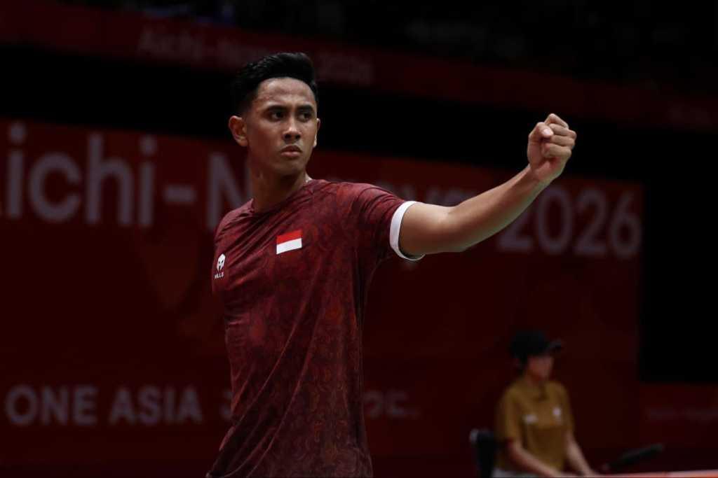 Menang Dua Gim, Alwi Farhan Bawa Indonesia Unggul di Semifinal Asian Games 2026
