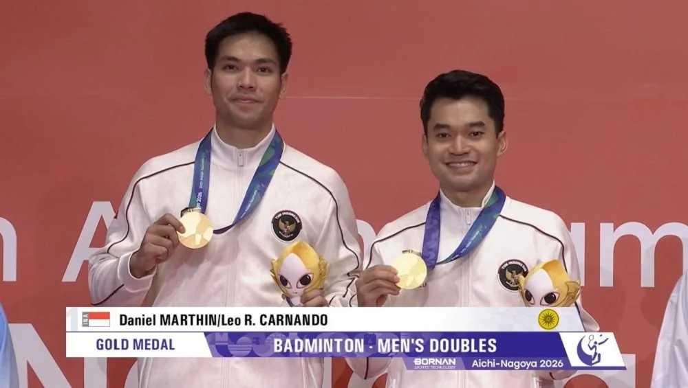 Leo/Daniel Juara Ganda Putra Asian Games 2026, Emas Beregu dan Individu Dikawinkan