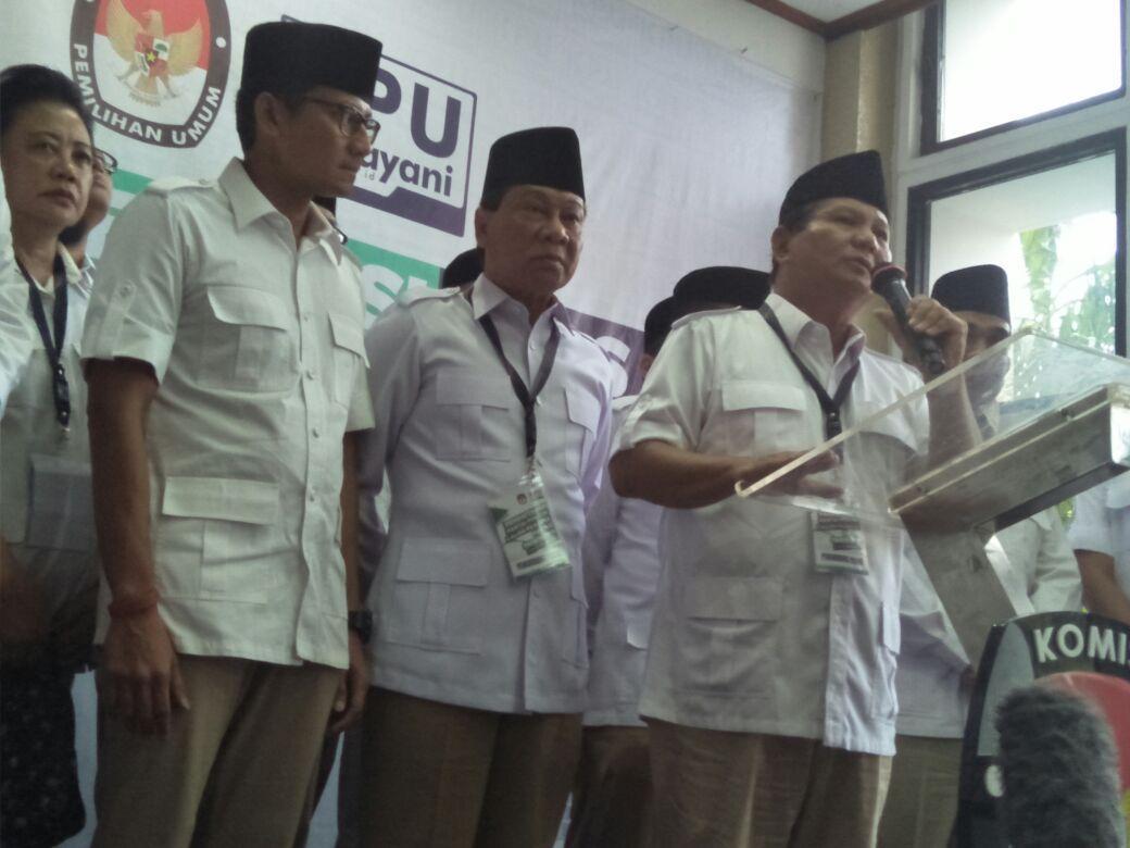  Prabowo Subianto: Saya Siap Mundur dari Ketum Gerindra