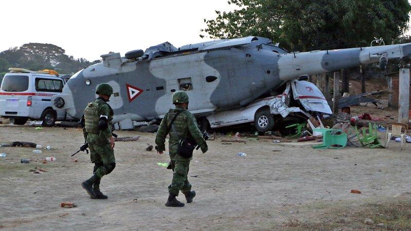  Kecelakaan Helikopter di Meksiko Tewaskan 13 Orang