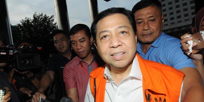  Setya Novanto Dikembalikan ke Lapas Sukamiskin Usai Kena Sanksi
