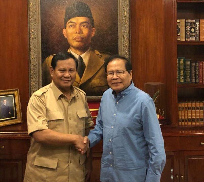  Prabowo dan Rizal Ramli Sepakat Wujudkan Indonesia Lebih Baik